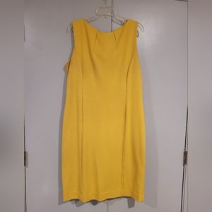 AV Mustard Yellow Midi Dress